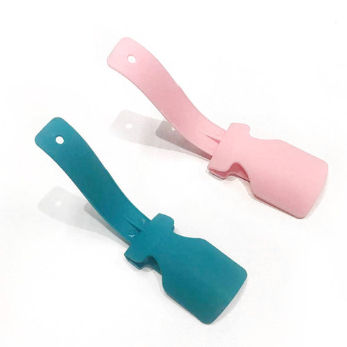 Creative small plastic shoehorn for old and young people to lift shoes without bending and put on shoes for lazy people