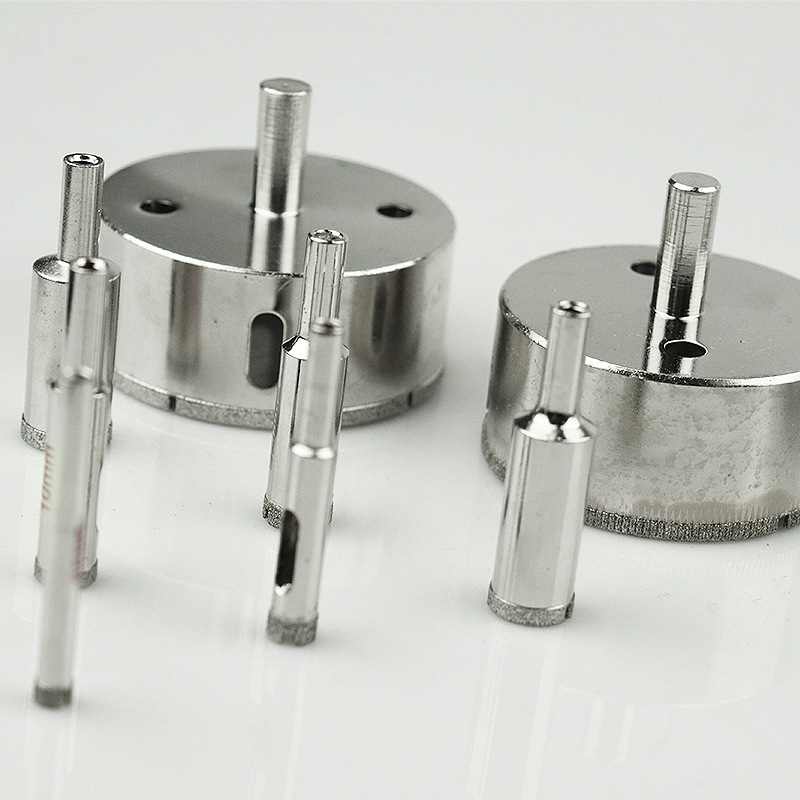 Fábrica de vidrio electrochapado broca de baldosas de cerámica de perforación de diamante agujero de vidrio abridor ojal