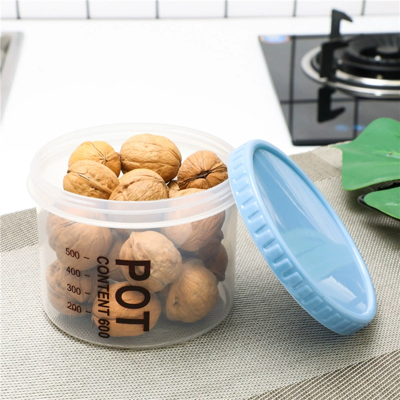 Кухня за пределами границ miscellaneous зерно snack хранение коробка запечатывания можно наложить с прозрачной пластиковой сушкой с крышкой для хранения