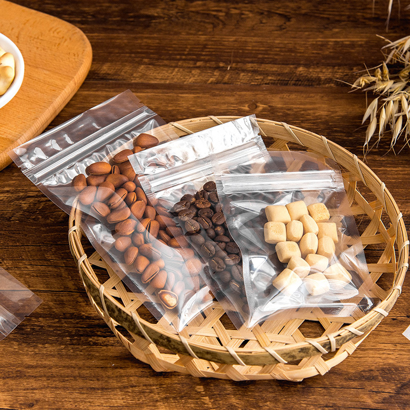 Bolsa ziplock de fruta seca de alta transparencia, bolsa de plástico sellada, bolsa ziplock, embalaje de alimentos, bolsa de huesos, fábrica al por mayor