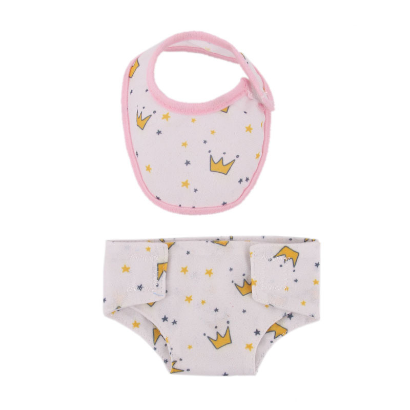 Nuevo Conjunto de Ropa Interior para Muñeca Americana de 18 Pulgadas (43 cm), Ropa Interior para Muñeca Xiafu, Toalla de Saliva, Venta al por Mayor