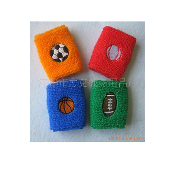 Children's Wrist Bracer Adolescent Children Sports Running Outdoor Basketball Sweat Absorbing Sweat Wrist Bracer Wrist Band