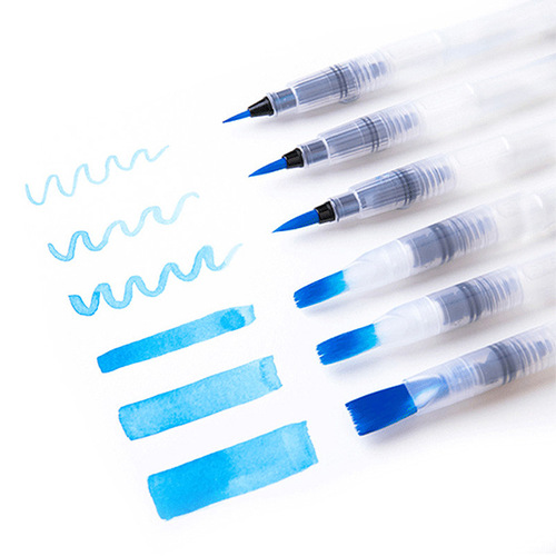 Marley fountain pen set soft head solid watercolor paint beginner gouache hand-painted painting water storage brush