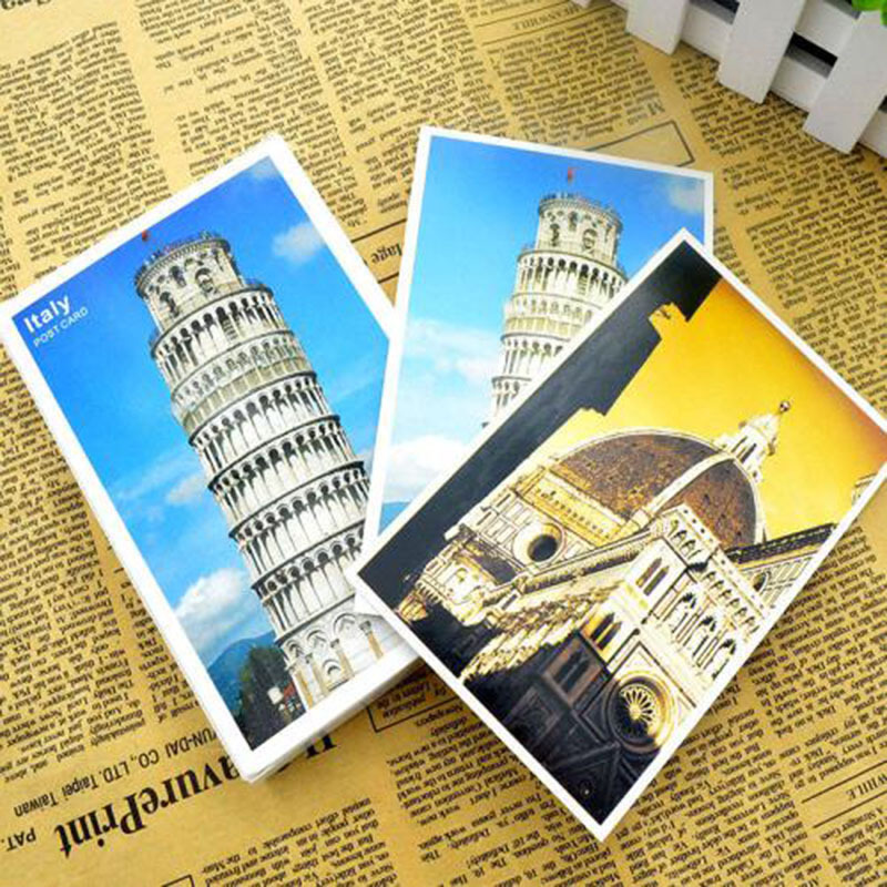 Travel Scenery Greeting Card Postcard Thank You Letter Factory Custom Holiday Photo Exclusive Greeting Card Message Card Customization
