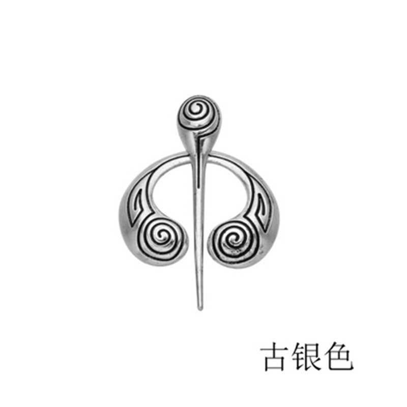 13.3 원 고대 실버 바이킹 브로치 (BC0006-00-08)