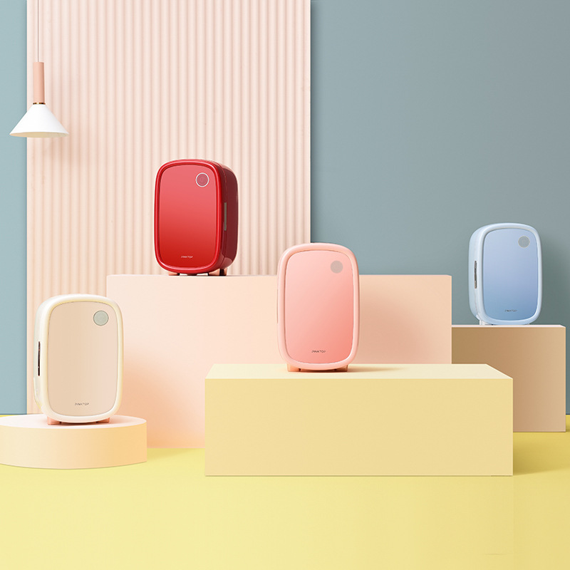 Nuevo mini refrigerador inteligente de temperatura constante de 12L, refrigerador de belleza para cosméticos y cuidado de la piel, refrigerador pequeño portátil para el hogar