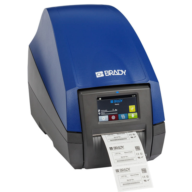����BradyPrinter i5100ʵ�����Թܱ�ǩ����Һ���͸��±�ǩ��ӡ��