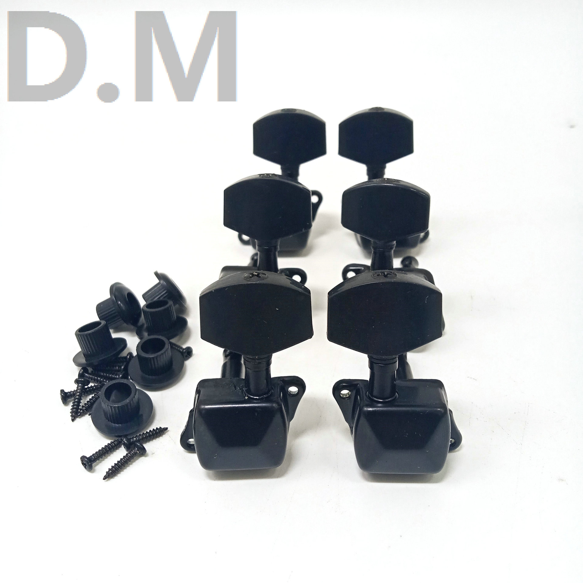 Suministro directo de fábrica instrumento musical accesorios de guitarra folk balada semi-cerrado de madera Botón de cadena de guitarra Botón de cadena de aleación con cubierta