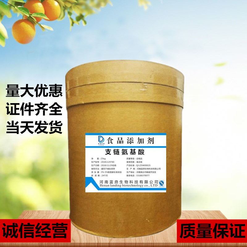 支链氨基酸 食用营养强化剂 支链氨基酸 厂家现货供应