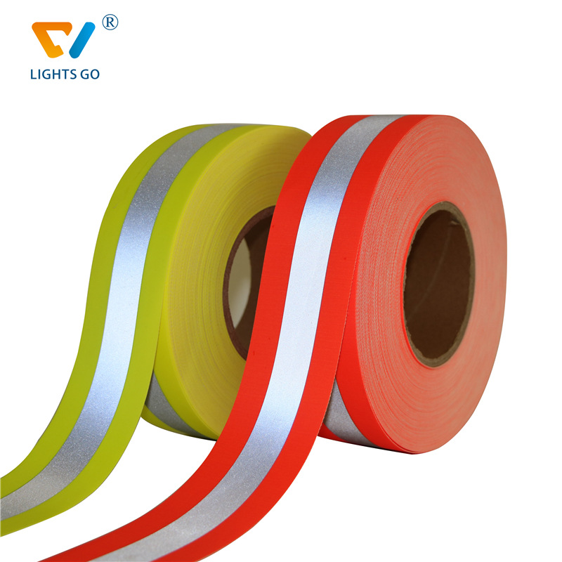 供应职业工装用反光条  阻燃反光条 银灰色高亮反光材料 工厂直销