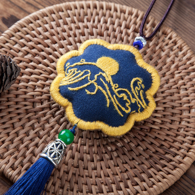 Bordado material de bricolaje paquete bolsita bendición bolsa bordado kit de seguridad amuleto creativo auto-bordado regalo hecho a mano