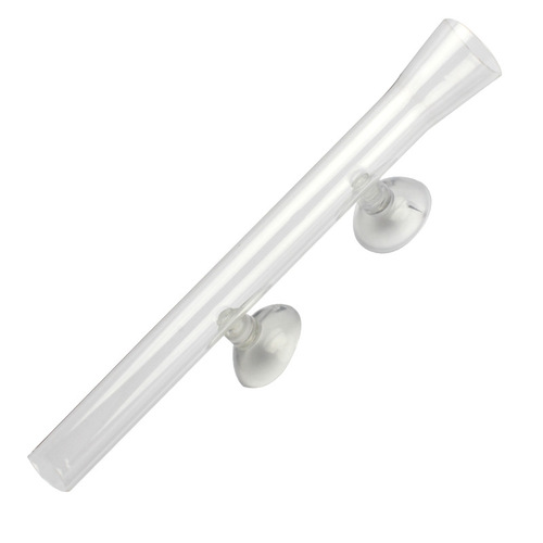 Aquarium fish tank fish shrimp glass feeding tube ornamental shrimp feeder crystal glass feeder feeding basin feeding tube