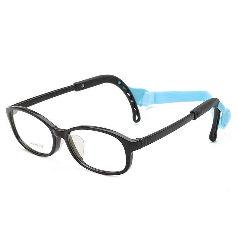 Non-Slip Silicone Legs Transparent Nose Pads Kidsren's Glasses Frame 5-13 Years Old Primary School Boys and Girls with Myopia Frame Non-Slip Silicone Legs Transparent Nose Pads Kidsren's Glasses Frame 5-13 Years Old Primary School Boys and Girls with Myopia Frame