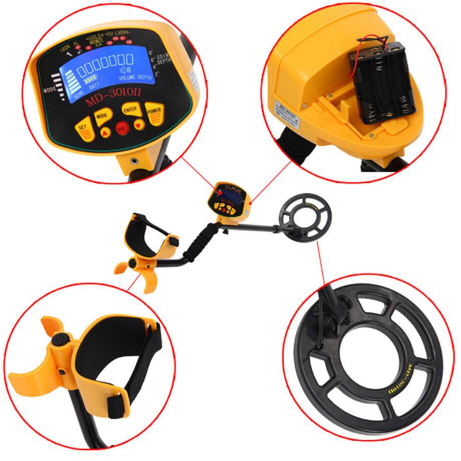 便携式地下金属探测器探测黄金银铜探测器 MD-3010II外贸出口机型
