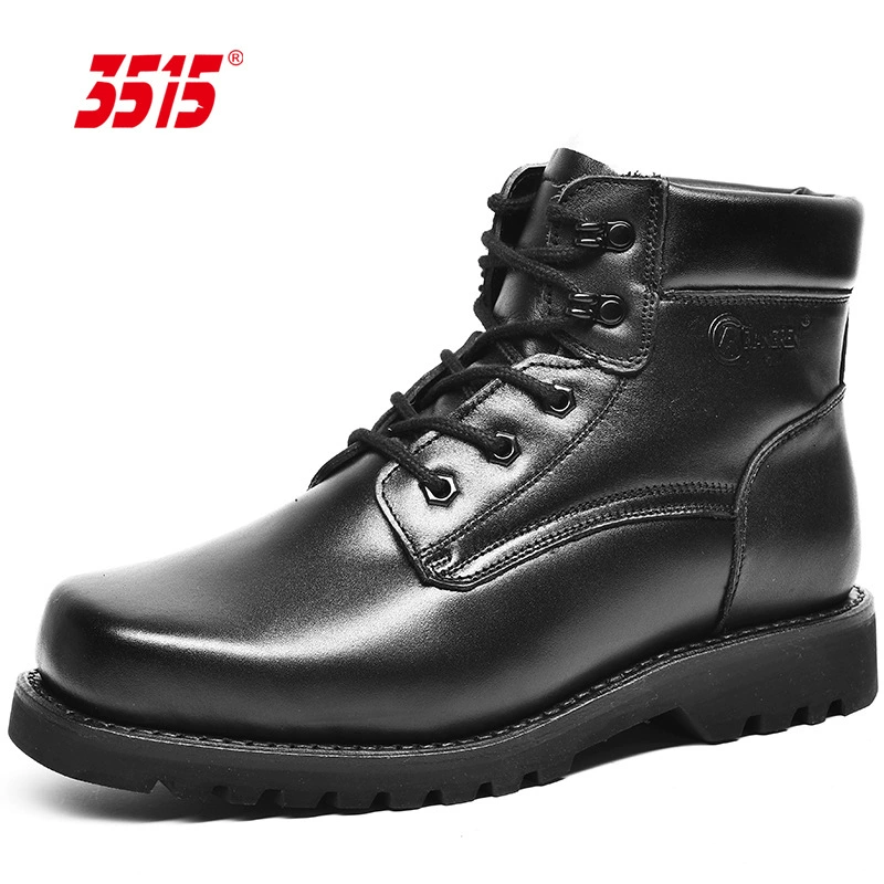 Мужские ботинки Jihua 3515, ботинки из шерсти Goodyear, уличные хлопковые сапоги, теплые и морозостойкие ботинки, мужская обувь, внедорожная рабочая обувь, натуральная кожа.