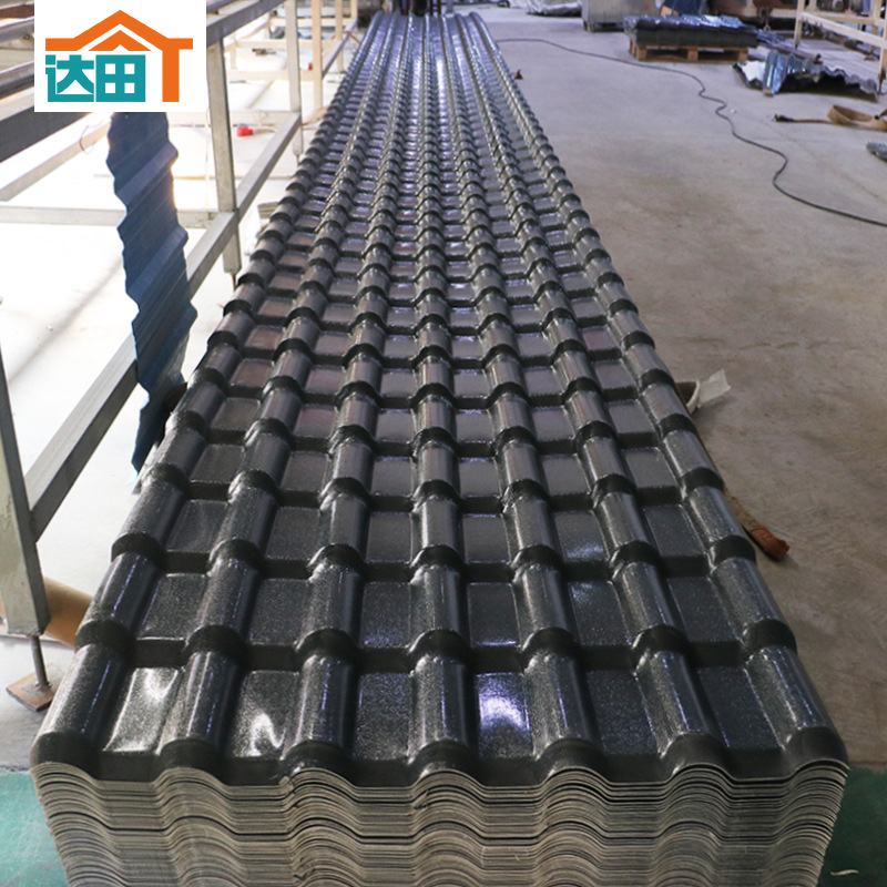 合成树脂瓦仿古瓦片屋顶加厚美丽乡村用屋面合成树脂瓦装饰瓦