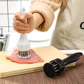 ebay 亚马逊 不锈钢敲肉锤厨房松肉针牛排嫩肉器猪排锤工具
