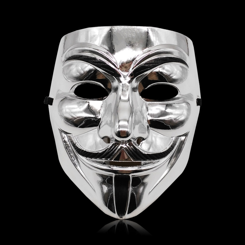 Cross-border especial popular Halloween horror tema V Vendetta máscara V monstruo en forma de V mascarada