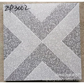 厂家新品销售300*300珠光釉瓷砖 厨房阳台仿古哑光拼花防污地砖