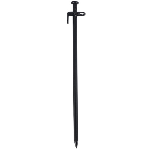 Outdoor steel nails canopy tent ground nails thickened and lengthened steel hardware snow nails accessories 30CM black wholesale