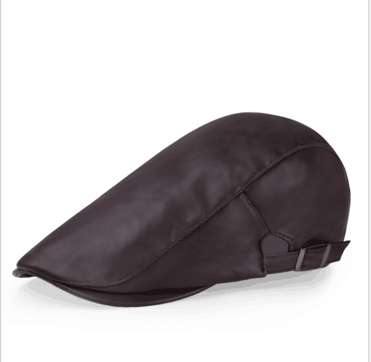 Hat men's spring and autumn duckbill outdoor casual Korean version beret women's forward hat winter trend_voghion.com