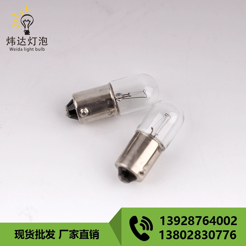 Миниатюрная индикаторная лампа Luida PC Средний пузырь BA9S T10 * 23 мм трехпроводная светодиодная энергосберегающая лампа источник прямых поставок с завода