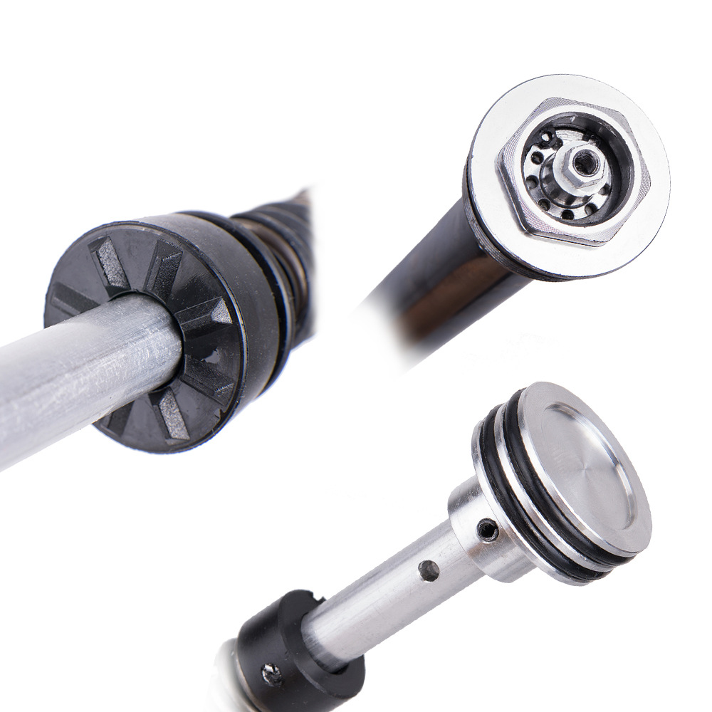 Bicicleta de montaña tenedor delantero 29 pulgadas cono tubo hombro control barril eje carrera 140 aleación de magnesio Tenedor de aire con cerradura tenedor delantero