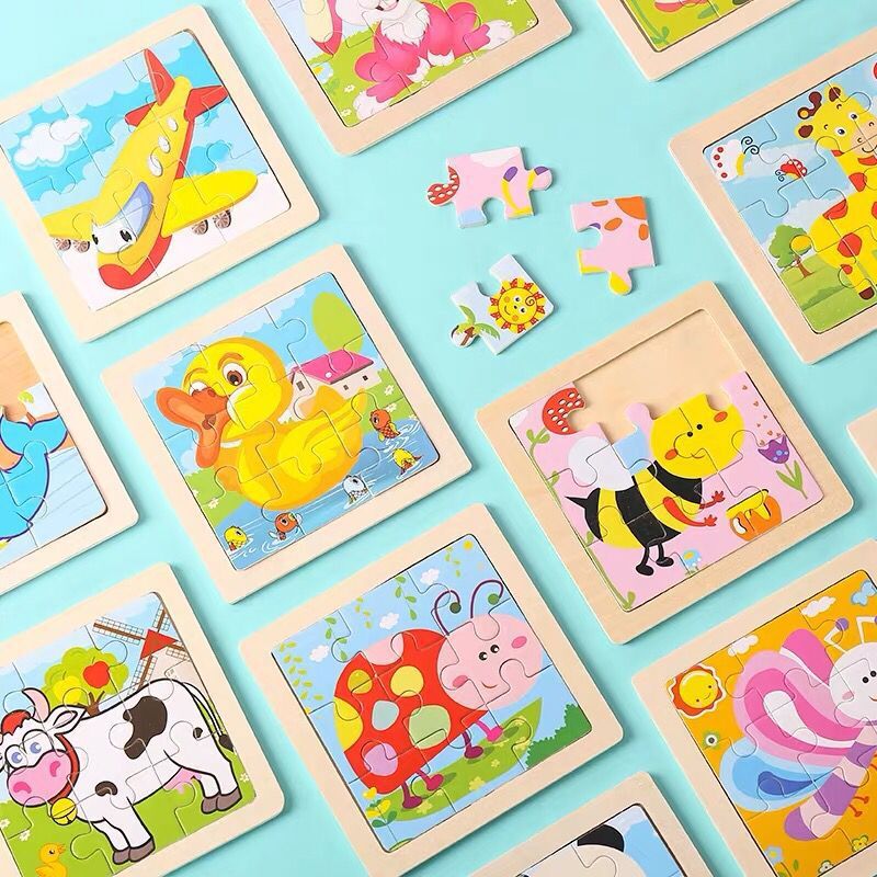 Children's jigsaw puzzle baby early education 2 creativity 3 kindergarten 4 boys 5 girls 6 wooden 7-year-old children's jigsaw puzzle toy