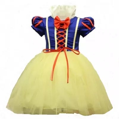 Cosplay children Halloween Christmas dress dress Cinderella girl dress Snow White dress performance costume