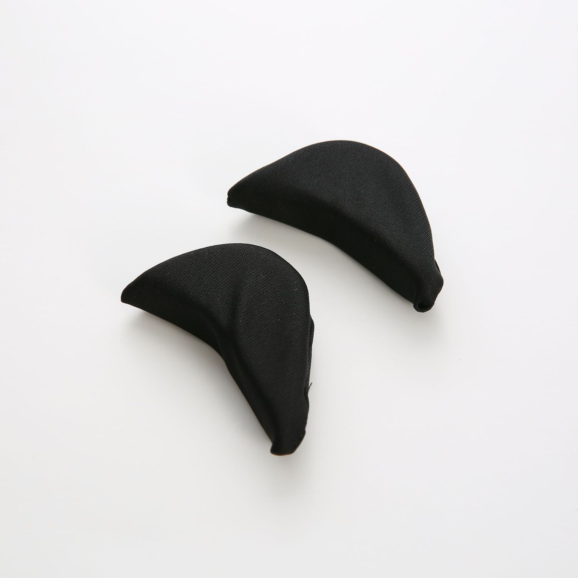 Zapatos cabeza enchufe ajuste tamaño pies adelante punzonado anti-dolor cabeza redonda poner zapatos esponja grande de las mujeres tacones altos almohadilla delantera