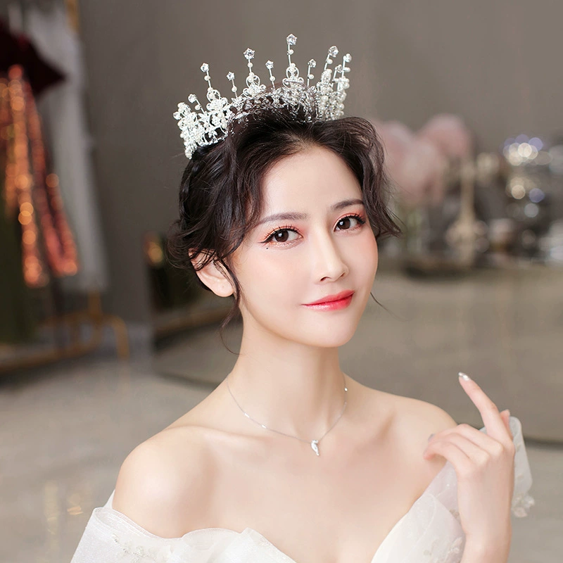 Hg1267 Новый Xianmei невеста сладкая корона свадебное вечеринное платье принцессы модель женщины