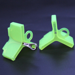 Factory Wholesale Three-Point Hook Protector, Polyethylene Material, Tri-Anchor Hook Guard, Triple Hook Cover, Fishing Hook Shield