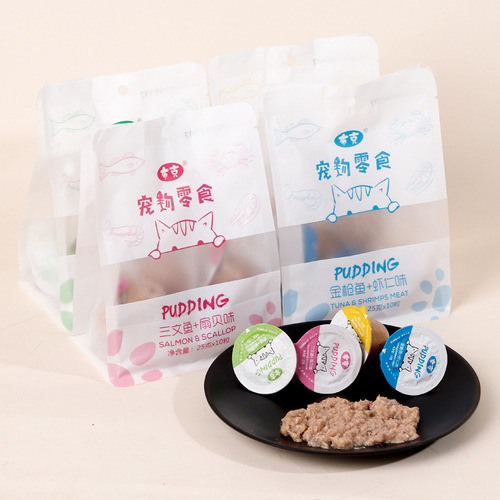 Cat Snacks Booker Nutritional Wet Food Pet Pudding Cat Bonito Cat Wet Food Cat Snack Supplies Wholesale