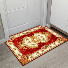European-style door mat, entryway mat for home, water-absorbent and anti-slip threshold mat for front door, door entrance hall bedroom rug, can be cut to size