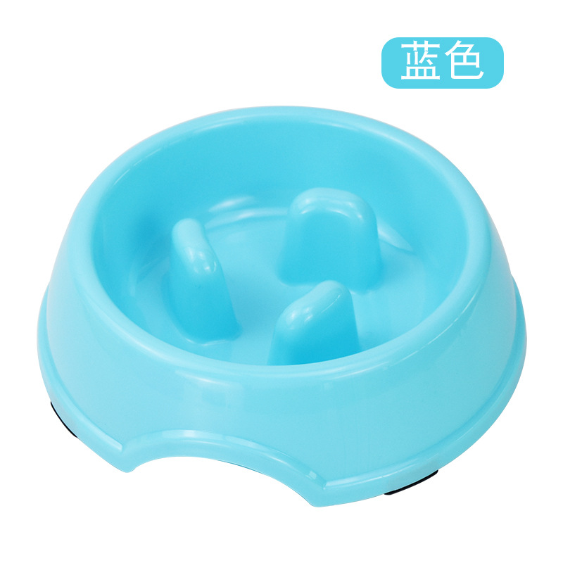 En stock nuevo tazón para mascotas exóticas color multi-Elección anti-estrangulamiento tazón de comida lenta para mascotas anti-obesidad ayuda salud Slow Food