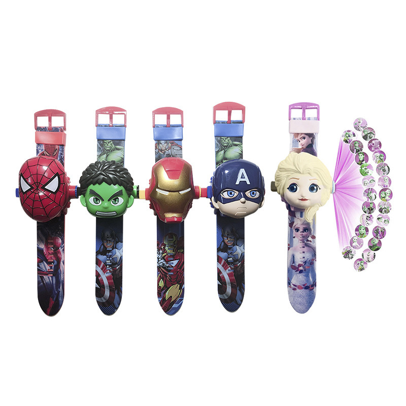 Spot Wholesale Kidsren's Cartoon 24 Projection Watch Cartoon Flip Toy Watch Internet Celebrity Douyin Projection Watch Spot Wholesale Kidsren's Cartoon 24 Projection Watch Cartoon Flip Toy Watch Internet Celebrity Douyin Projection Watch