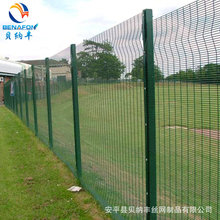 厂家供应358密纹网防爬网 国防军事边防高密度围墙护栏网耐用