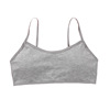 Cotton teen girl bra, tank top for elementary school students, wireless bra, children's vest, lifting effect, thin strap