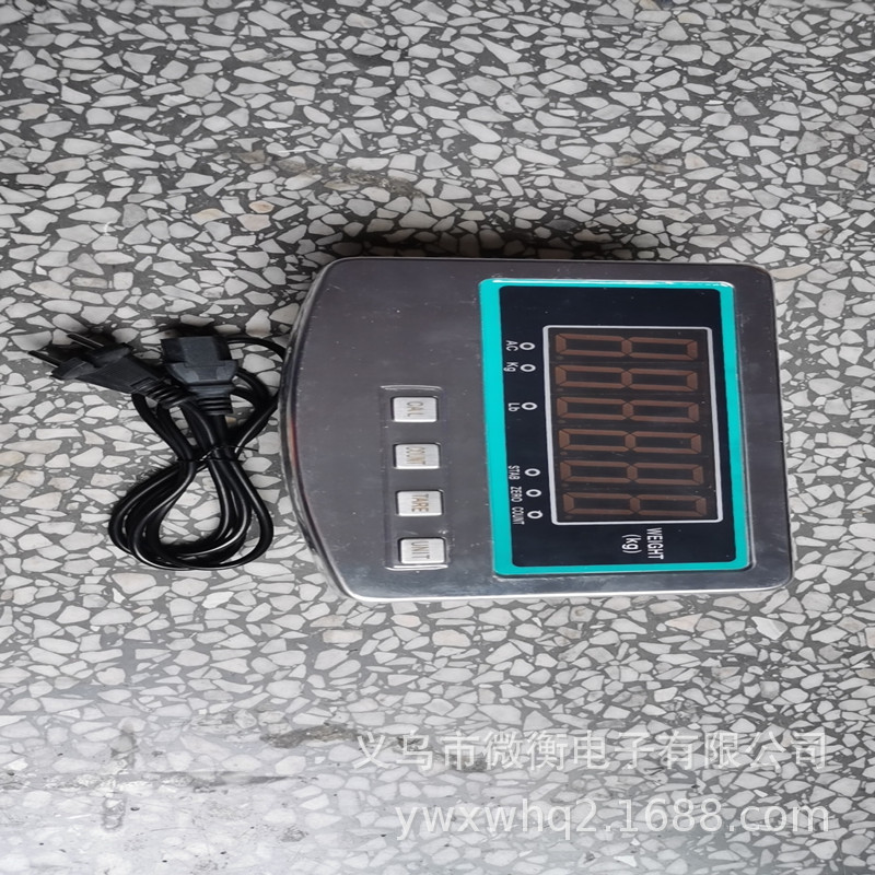 2020新款电子台秤仪表电子秤仪表钢按键大屏计重表头英文