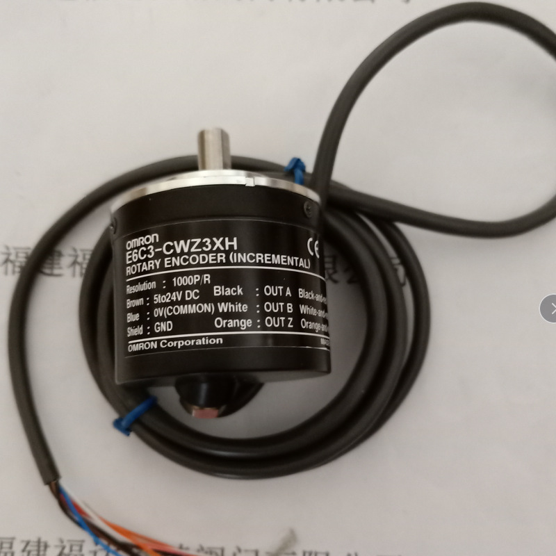 欧姆龙增量型旋转光电编码器 E6C3-CWZ3XH 3600P/R