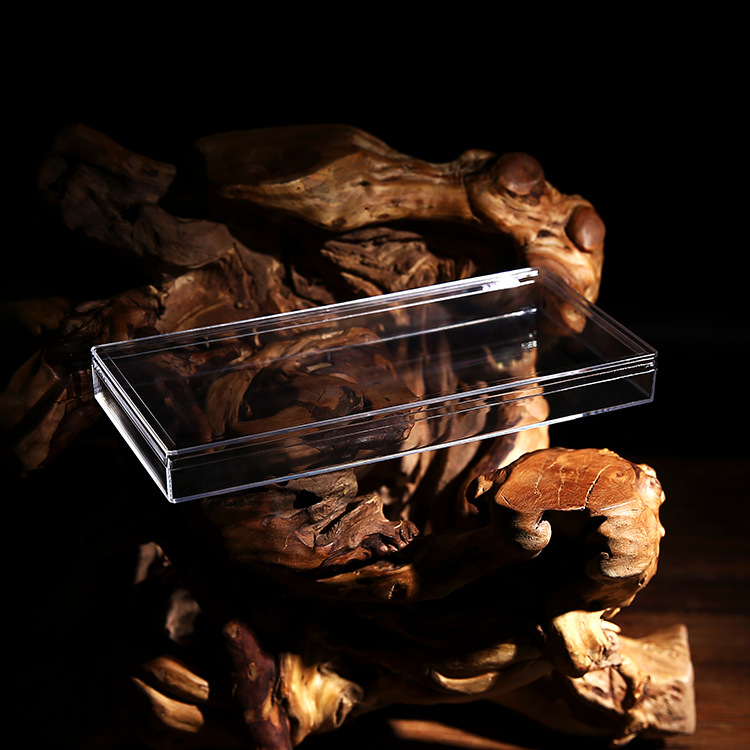 高端高透人参包装野山参盒子透明塑料盒饼干坚果