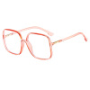 Square fashionable brand glasses, European style, Korean style, internet celebrity