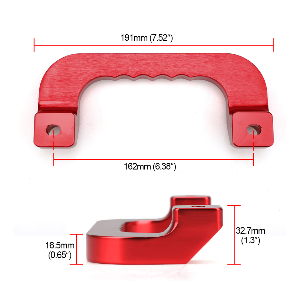 Fábrica en stock Sea Lion accesorios de la cabina de la manija de la puerta del coche Reposabrazos de aluminio modificado HIACE copiloto manejar 1 Unidades