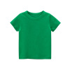 Summer children's colored short sleeve T-shirt, clothing, Korean style