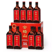 会稽山黄酒纯正五年绍兴花雕酒五年陈半干型老酒5年陈500ml*6瓶