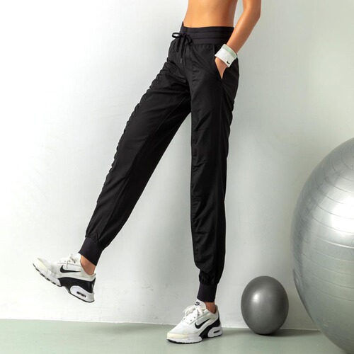 Pleated slimming fitness sports pants for women, loose legged pants, running pants, casual quick-drying trousers, harem pants, thin cross-border
