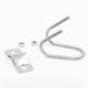 304 stainless steel double U bolt cross U-shaped pipe clamp pig raising equipment animal husbandry greenhouse pipe clamp U-shaped hoop M6M8