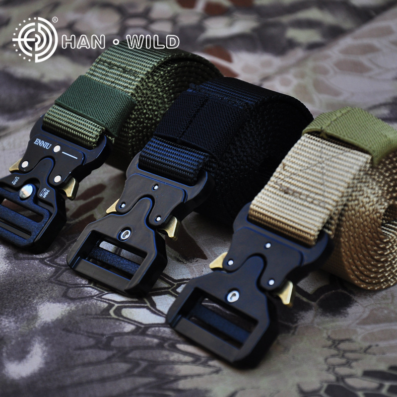 men's tactics travel belt