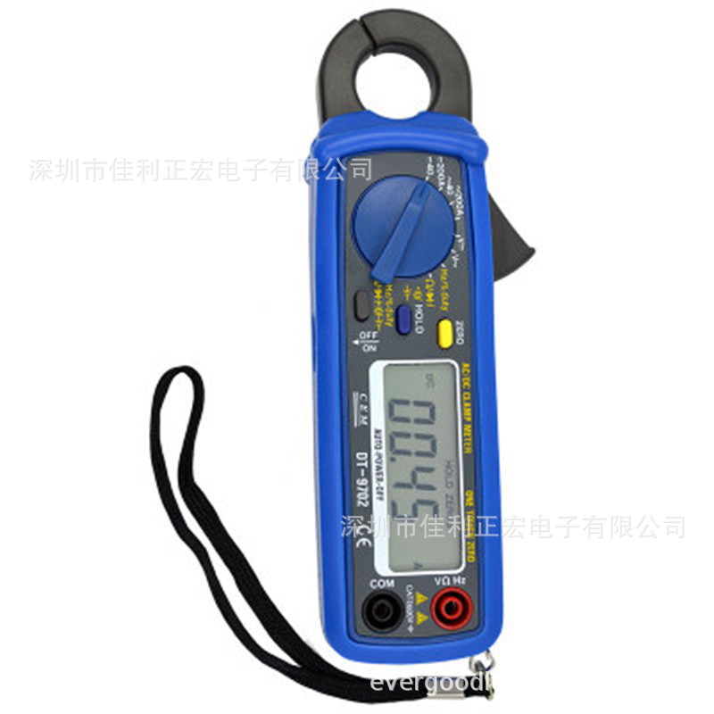 CEM华盛昌小钳口交直流钳形表  数字钳形表 DT-9702