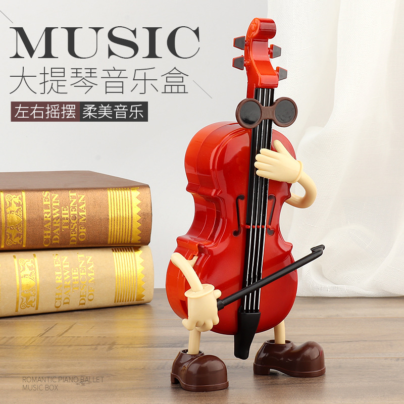 ミニ小、中、大ダンサーピアノ回転オルゴールミシン蓄音機タイプライターオルゴール印刷